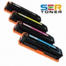 Compatible HP CB540A-543A color toner cartridge