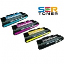 Remanufactured HP Q2670A-2673A color toner cartridge