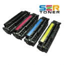 Cartucho de toner compatible HP Q3960A-3963A